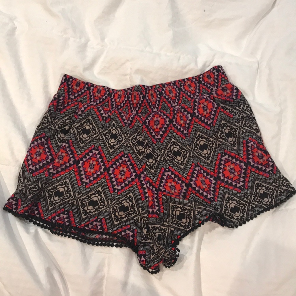 Flowy Tribal Printed Shorts